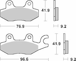 Sbs Brake Pads Kh197 Street Standard Ceramic Daelim Sv 125 '11-'15 Honda Ns-1 75 '92-'00 Keeway Partner 100 '06-'10 Kymco Agility 125/200 '14-'17 Bw 125/150 '99-'06 Dink 125 '96-'09 Dink 2 Sbs Brake Pads Kh197 Street Standard Ceramic Daelim Sv 125 '11-'15 Honda Ns-1 75 '92-'00 Keeway Partner 100 '06-'10 Kymco Agility 125/200 '14-'17 Bw 125/150 '99-'06 Dink 125 '96-'09 Dink 2