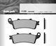 Brenta Brake Pads Kh261 Kh281 Sintered Metallic Gold Thickness 8.3mm Ft 4189