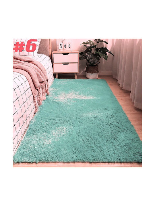 To megalo pazari Non-slip Rectangular Furry Pet...
