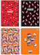 interDRUK Spiral Ruled Notebook A4 30 Paper Sheets Coca Cola