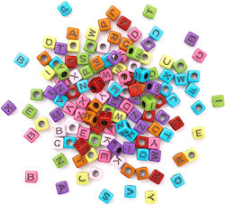Literki Beads Alphabet Letters Colorful 160pcs