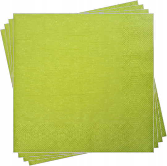 Șervețele Pentru Petreceri Cu 3 Straturi 20 Bucăți Verde Lime Verde