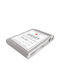 KZ Σεντόνι Μονό 160x200εκ. Light Gray