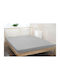 KZ Чаршаф King Size с Еластична Лента 180x200см Сив