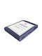 KZ Cearceaf de Pat Single 160x200 cm Marengo