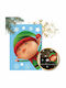 Ecarla Christmas Colorful Window Stickers 1 Sheet 20x30cm Nkd17