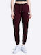 Παντελόνι Φόρμας με Λάστιχο Oxblood/chalk