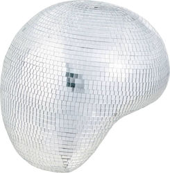 Disco Tischdekoration Nitsko-Ball Lioemene 20cm Silber Silber Glas Kunststoff Länge 20cm x Breite 19cm x Höhe 19cm