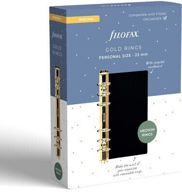 Ανταλλακτικοι Κρικοι Organizer Filofax Personal 23mm Gold Medium Rings 11702128