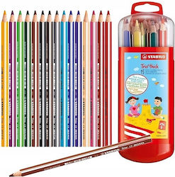 Stabilo Trio Thick Zebra Crayons 15 Pieces 203/11-15