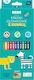 Bebe Kids Pencil Crayons Eraser 12 Colors