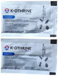 Envu K-othrine Прах за Кърлежи Мравки Мухи 2.5гр