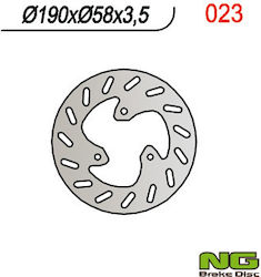 Bremsscheibe 190mm Yamaha Neo's 50 Aprilia Habana Scarabeo Vorder- und Hinterseite