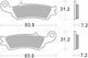 Sbs Brake Pads New Kh450 Off-road Carbon