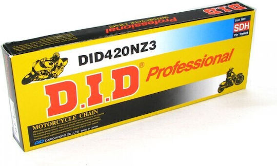 Did 420nz3-116 Drive Chain 116 Links Without O-rings Open + Clip
