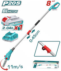 Total TPSLI20281E Stabil Kettensäge Akku 20V 1x2Ah und Sägeblatt 20,32cm