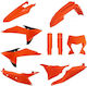 Polisport Full Plastic Kit Ktm Exc Xc 26 Orange Black Durable
