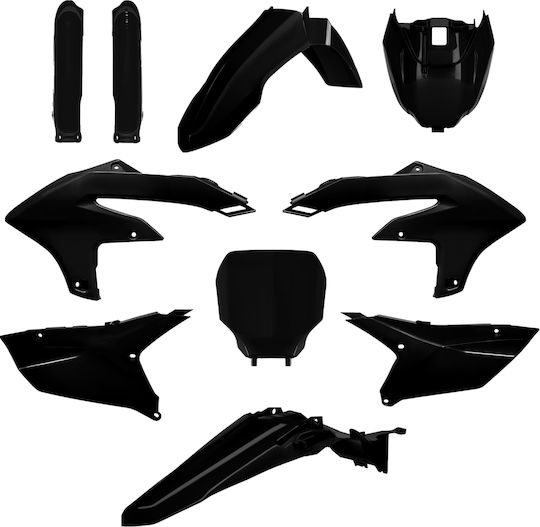 Polisport Plastic Kit Set Yz Yzf 250f 450f 24 25 23 Black Durable