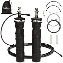 Adjustable Boxing Jump Rope Bearings Weights Black S01