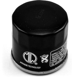 Miw Meiwa Hf554 Oil Filter Mv Augusta Motorcycles Black