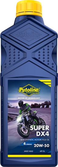 Putoline Ulei Motor 4T Super Dx4 20W50 1L Nou Mai 8 2025