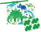 Dino Birthday Game Dino 16-piece Headband Set