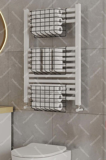 SteweHome Επιτοίχια με Βίδες Μαύρη