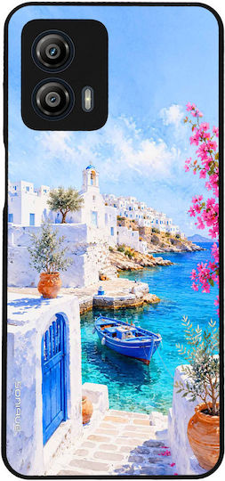 Sonique Greek Island Muse Series Mobile Phone Case Motorola Moto G53 5g Anchorage