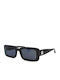 Urban Owl Women’s Sunglasses with Black Horn-Rimmed Frame and Black Lens DONNA-C1