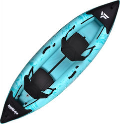 Virtufit VFW06139 Φουσκωτό Kayak Θαλάσσης 2 Ατόμων Τιρκουάζ