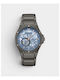 Kenneth Cole Men's Watch 42mm Automatic With Grey Metal Bracelet