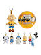 Peanuts Плюшени Ключодържатели Residents Capsule Display Комплект 6 Броя