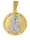 Charm Talisman Fecioara Maria din Aur 9K