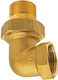 Brass Angled Coupling 1-2"