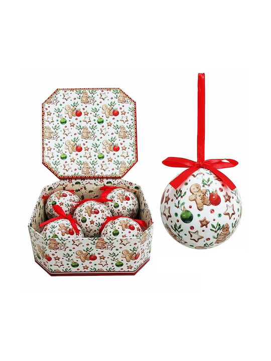 Candy Christmas Tree Bauble Set 5 Pcs