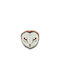 Owl Mask Barn Owl 22x23 Cm 1 Pc