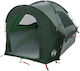 vidaXL Summer Camping Car Tent Green 200x170x170cm