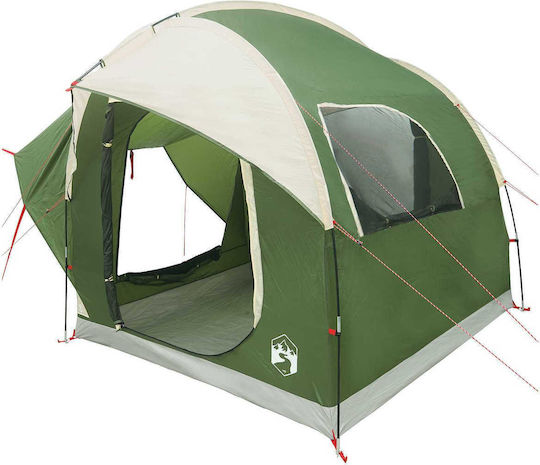 vidaXL Camping Tent Car Green 239x210x210cm