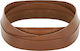 vidaXL Leather Brown Lace