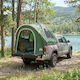 vidaXL Summer Car Camping Tent Green 200x170x17...