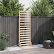 vidaXL Pool Shower 76x225 cm Brown
