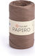 Yarnart Papiro 1316 Brown Knitting Yarn 100% Ra...