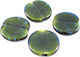 Murano Bead 35mm Green 4pcs/mrn51