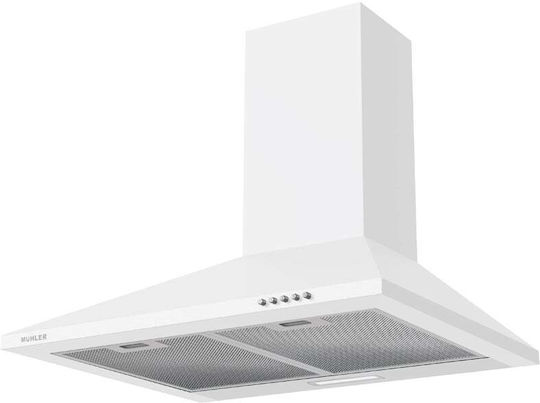 Muhler AMK-955CH-W Chimney Vent Hood 60cm White