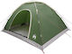 vidaXL Summer Camping Igloo Green 335x275x180cm