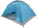 vidaXL Summer Camping Igloo Tent Blue 335x275x1...