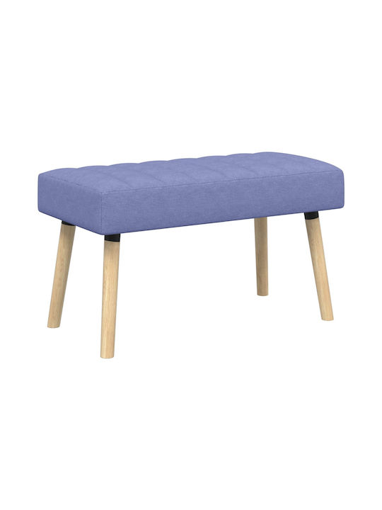 Stoff-Tabouret Mit Blauer Jeans Farbe 80x40x46cm