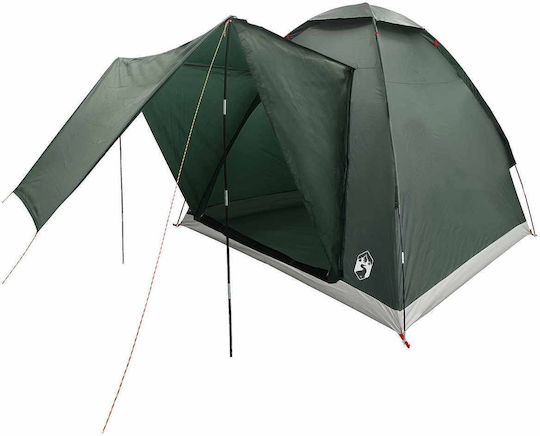 vidaXL Σκηνή Camping Igloo Πράσινη 190x140x105εκ.