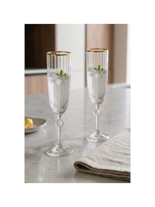 SteweHome Set of Coffee/Freddo Glasses Made of Glass 150ml 4 Pieces