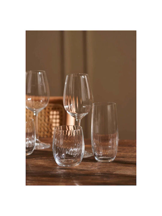 SteweHome Set of Glasses for White and Red Wine Made of Crystal 18 Pieces